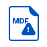 MDF file cannot be opened or attached