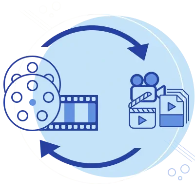 Conversión rápida de todos los formatos de video