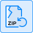 Restore data from corrupt ZIP files