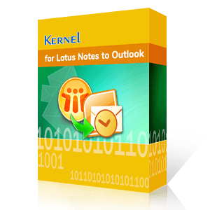 Kernel for Lotus Notes to Outlook box