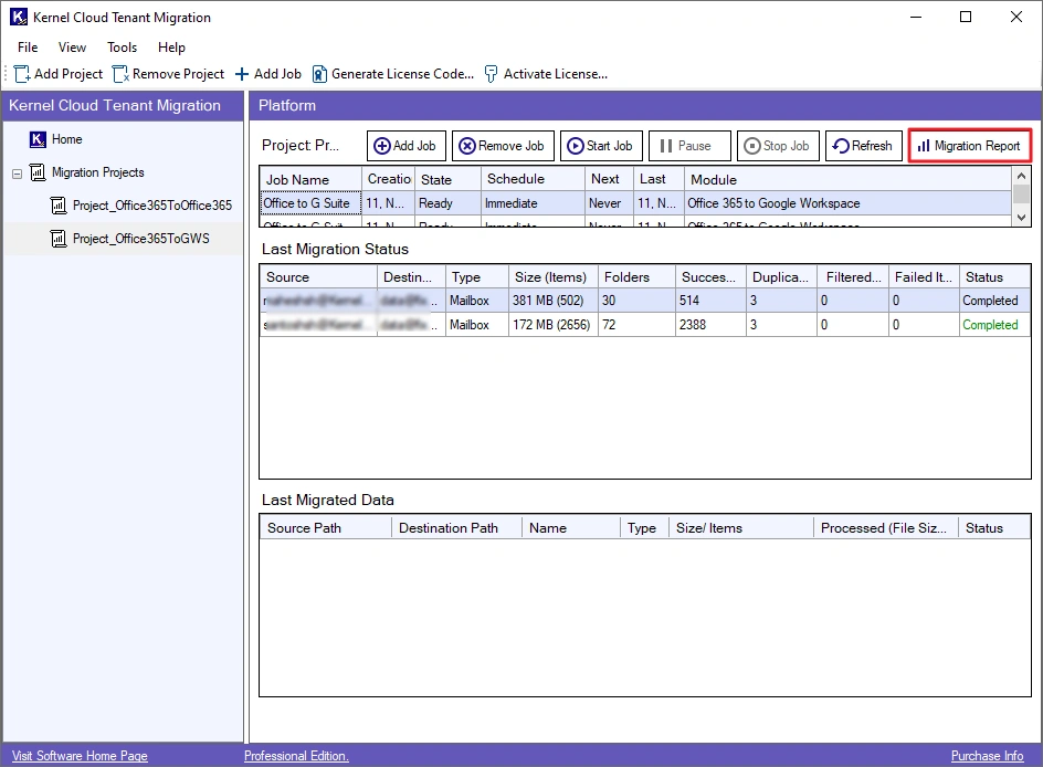browse a saving location 