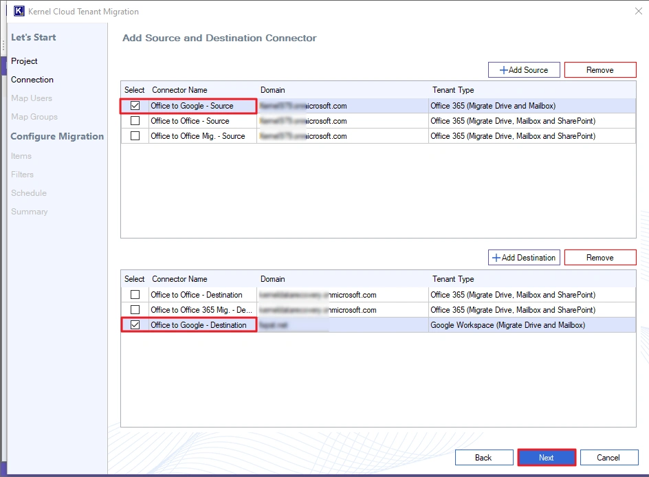 Office 365 to Google Workspace