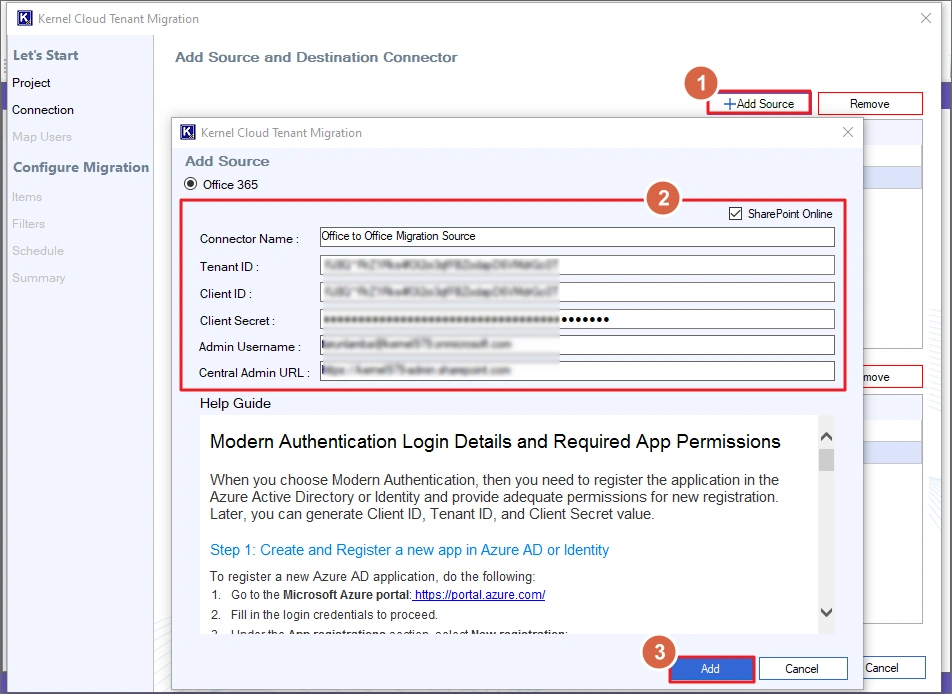 create using help guide