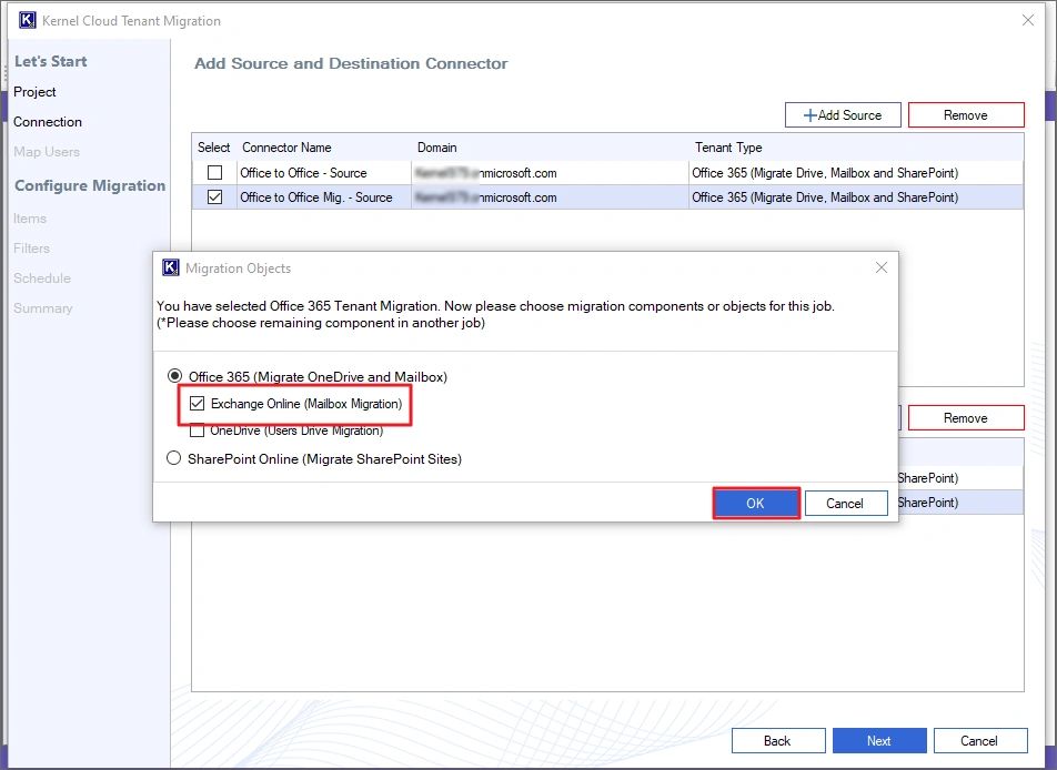 Exchange Online Mailbox Migration