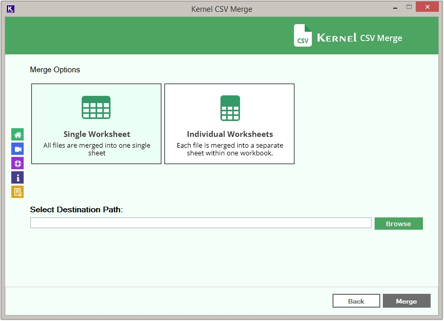 Kernel CSV Merge tool