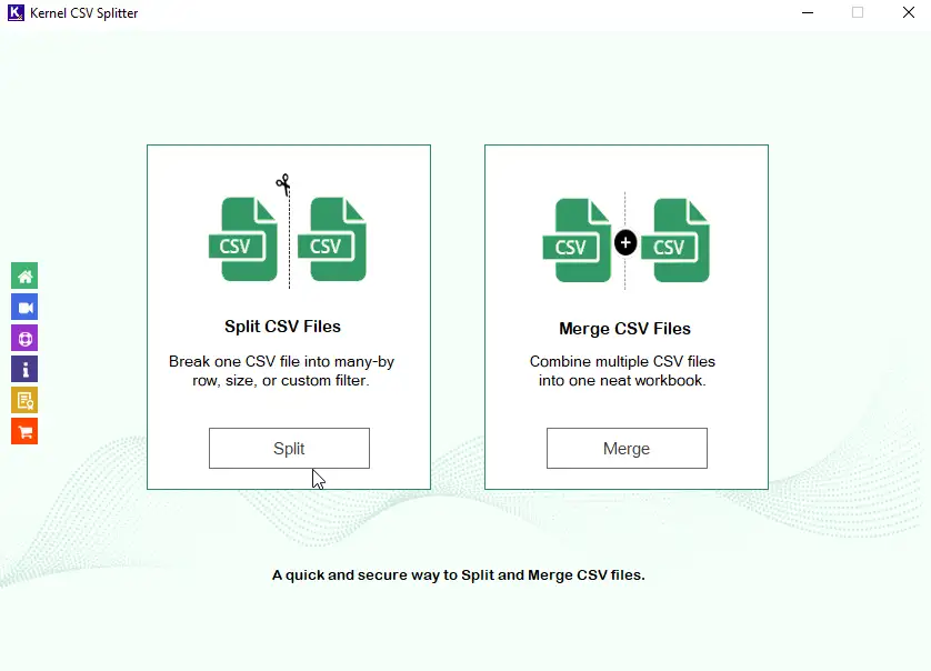 Open Kernel CSV Splitter