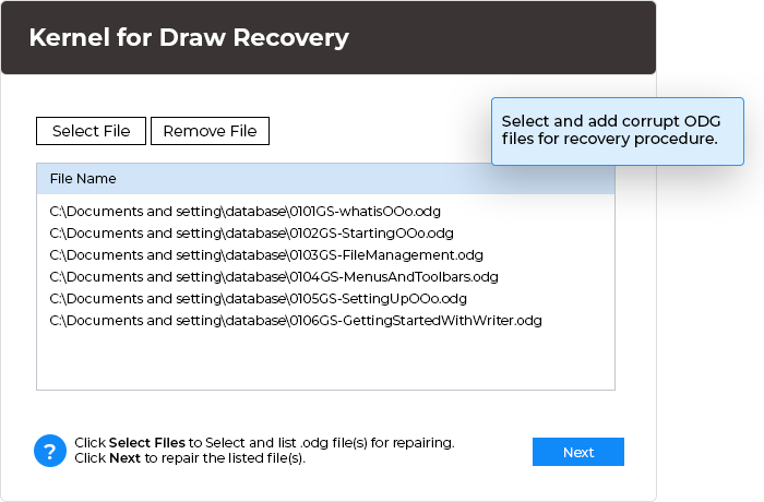 add corrupt ODG files