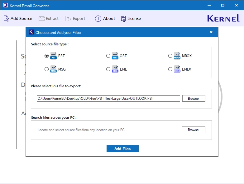 Kernel Email Converter Software
