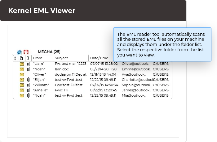 EML Viewer - Free tool to view EML files without Outlook Express
