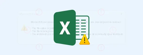 Fix excel file errors