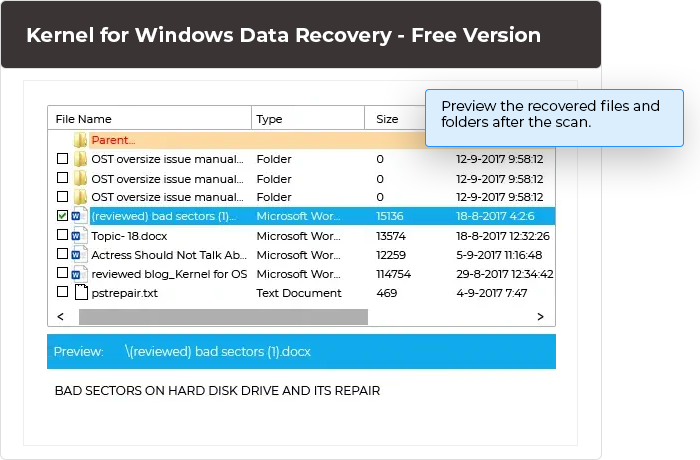 Free Data Recovery Software Download to Recover Lost/Formatted Files