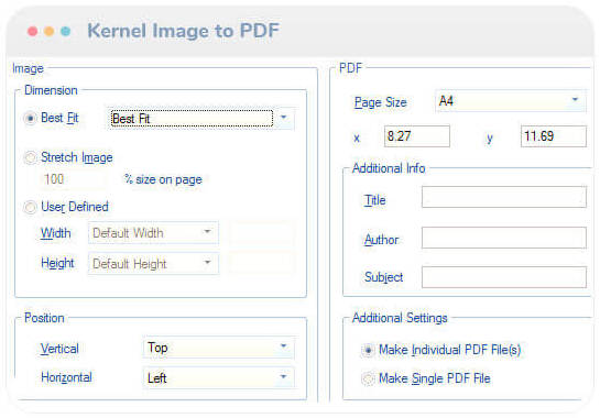 Image to PDF converter to Convert All Image Files to PDF Format