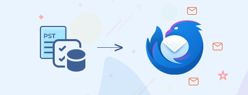 Import PST data to Thunderbird and other email servers