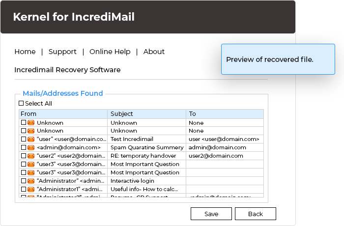 In this step, after the completion of recovery procedure, you can have the clear preview of recovered file.