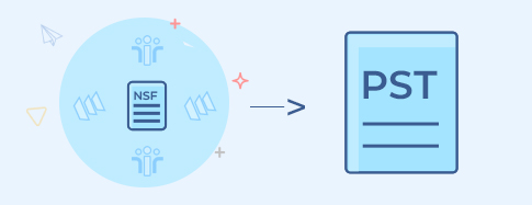 Convert NSF files from Lotus Notes and Domino Server to PST format