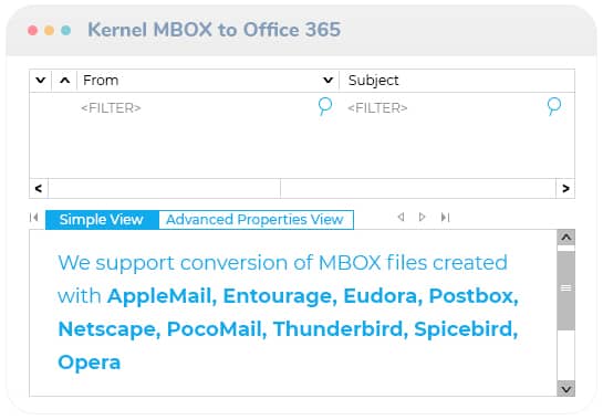 Add an MBOX file to migrate