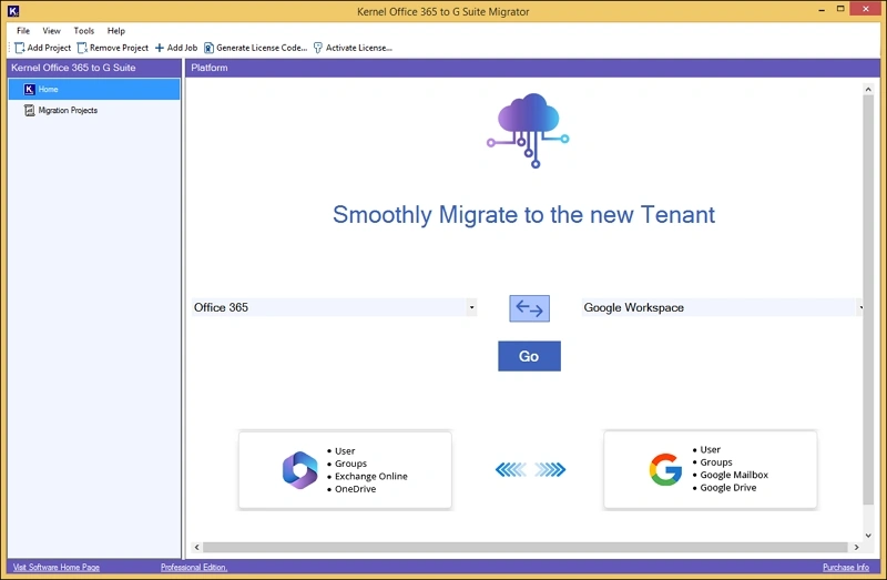 microsoft 365 to google workspace migration