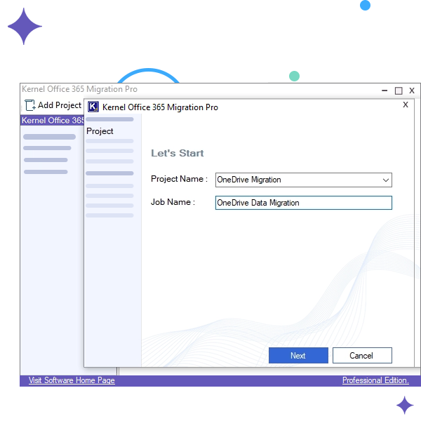 start OneDrive migration