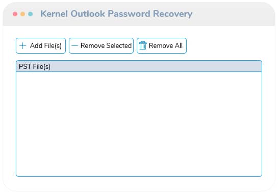 Save the PST password recovery report