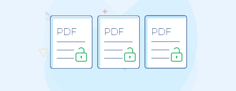 Remove all local restrictions from protected PDF files