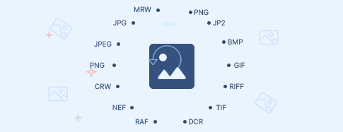 Comprehensive photo recovery from diverse image formats with ease