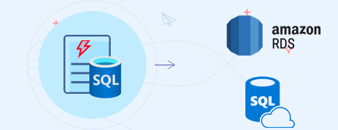 Migrate corrupted/damaged SQL database to Azure SQL, Amazon RDS