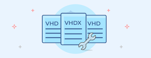 Repairs corrupt/damaged VHD or VHDX files with ease