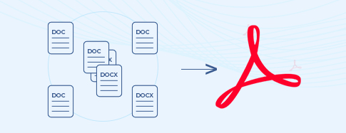 Convert multiple Word files to PDF format with ease