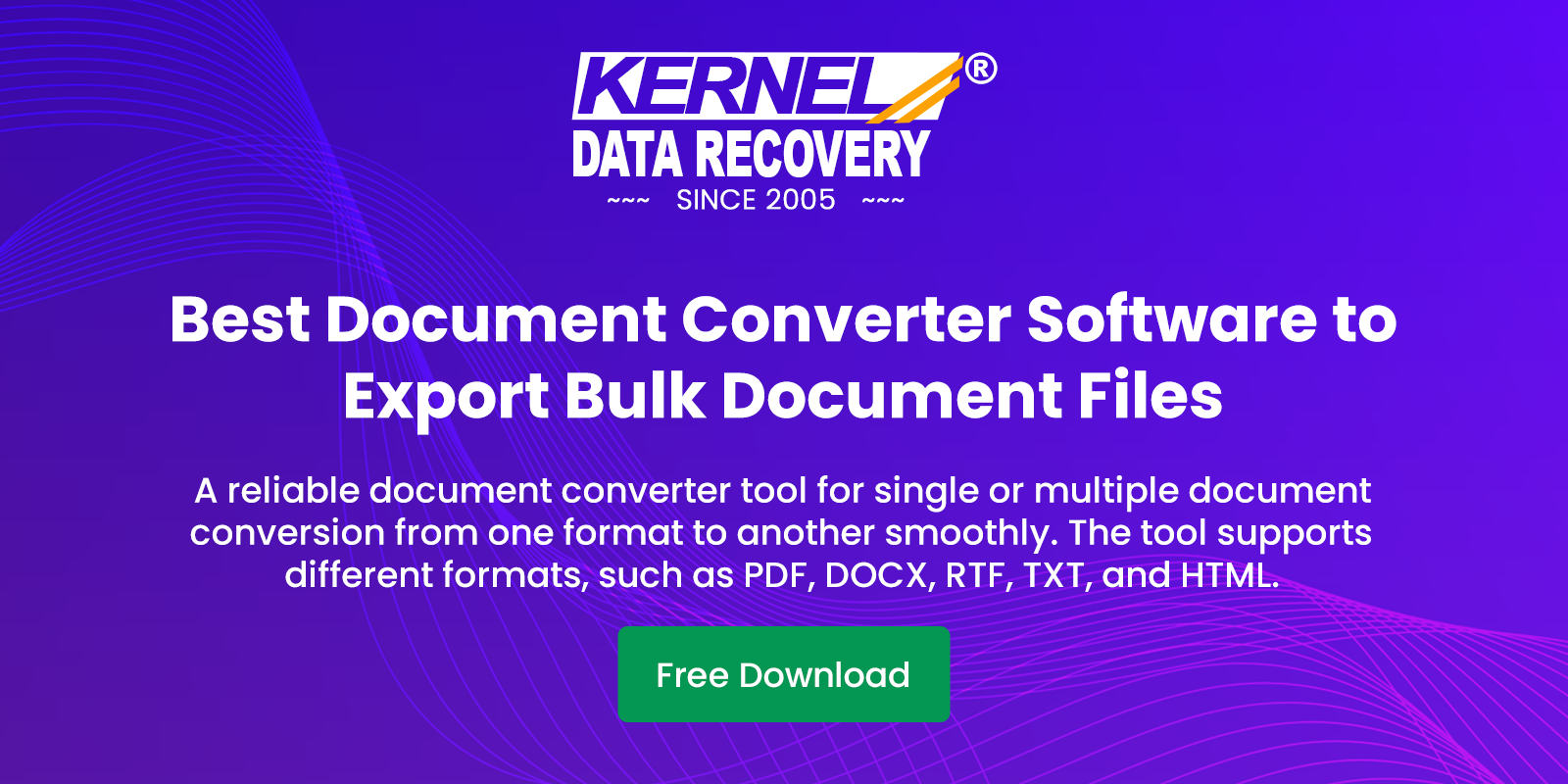 Document Converter Tool to Export Documents into Various Formats