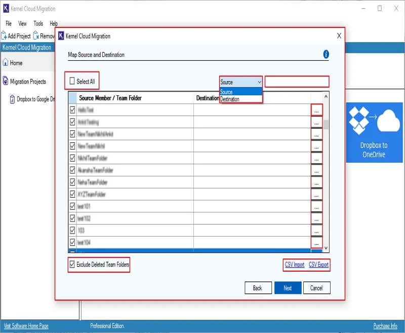 Import and Export users through CSV Import or CSV Expor