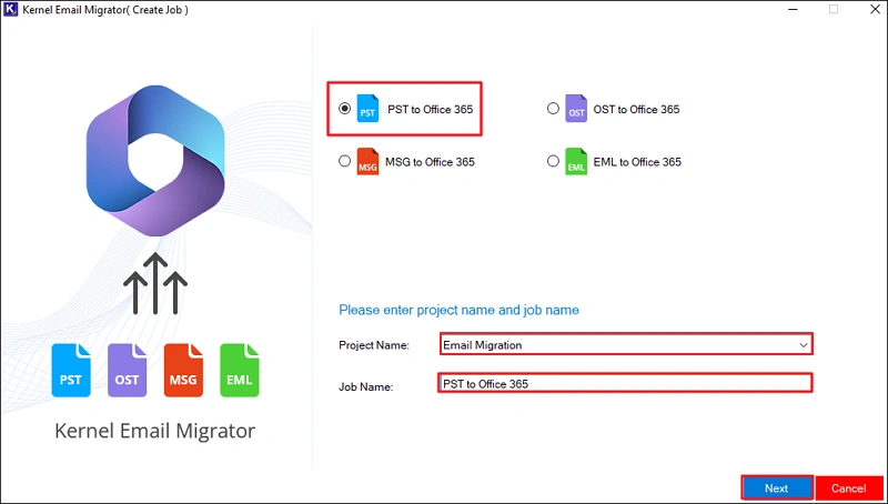 select migration type