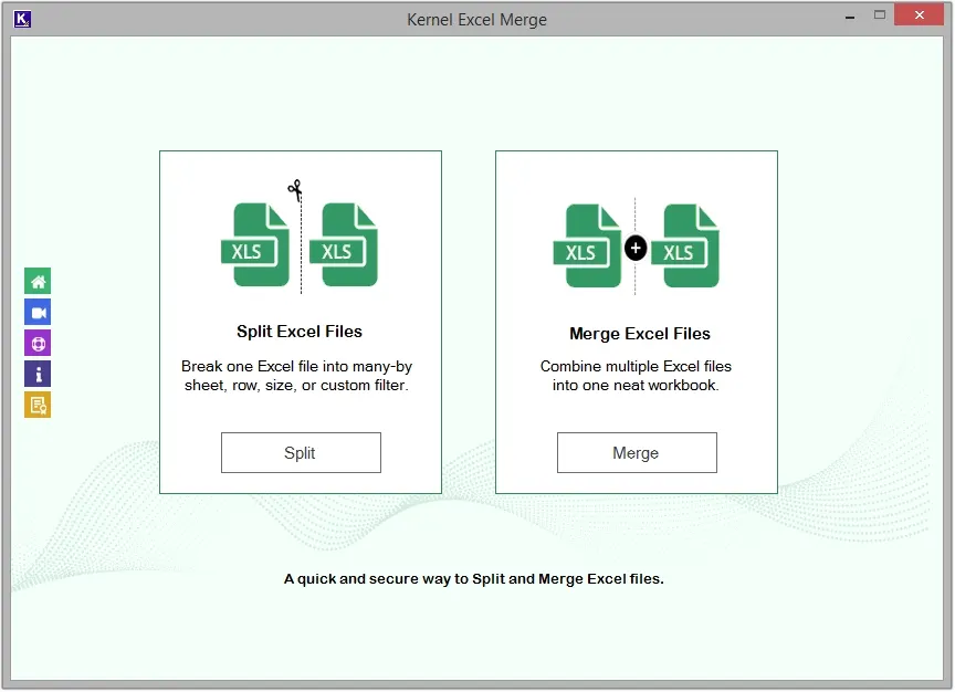 Excel marge tool home