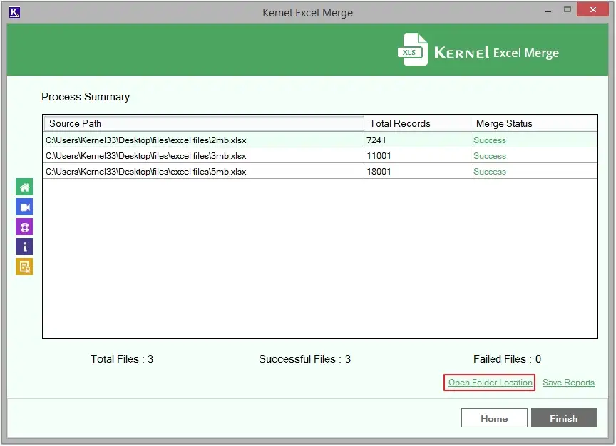 Click and Open Folder