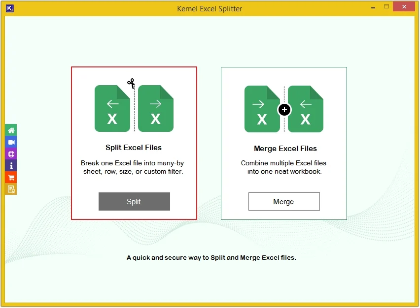 Click split