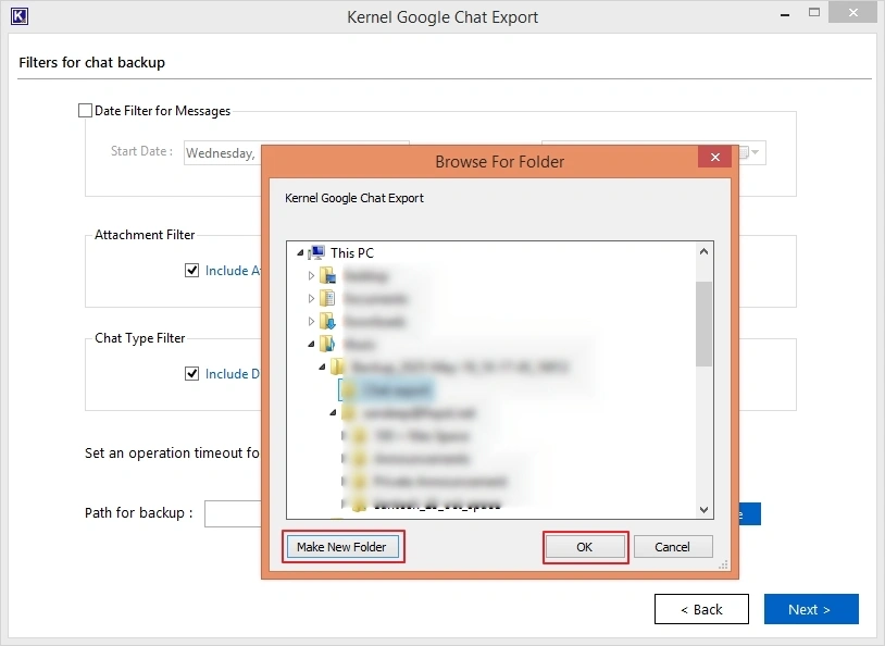 Create New Folder
