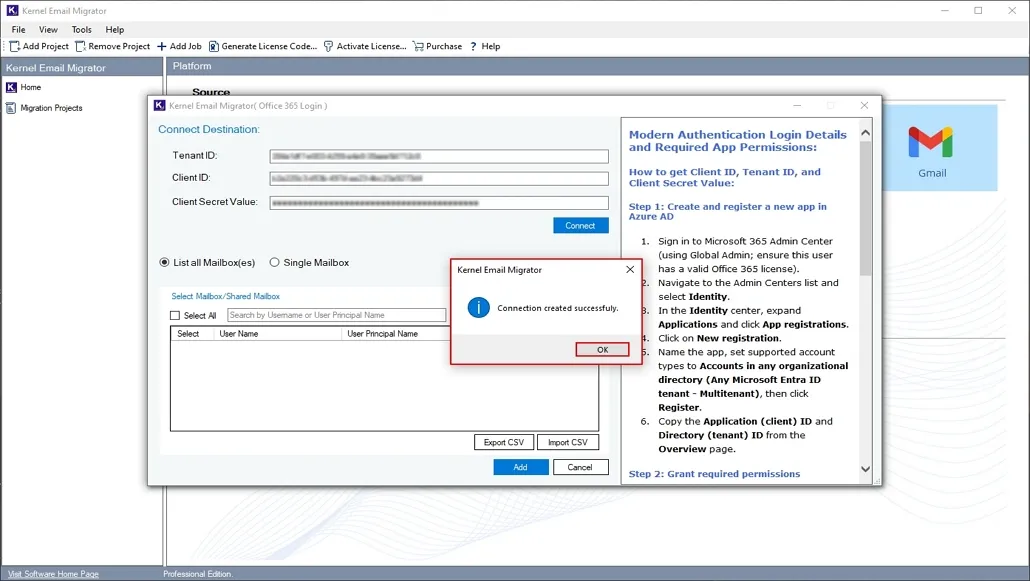 Office 365 admin account