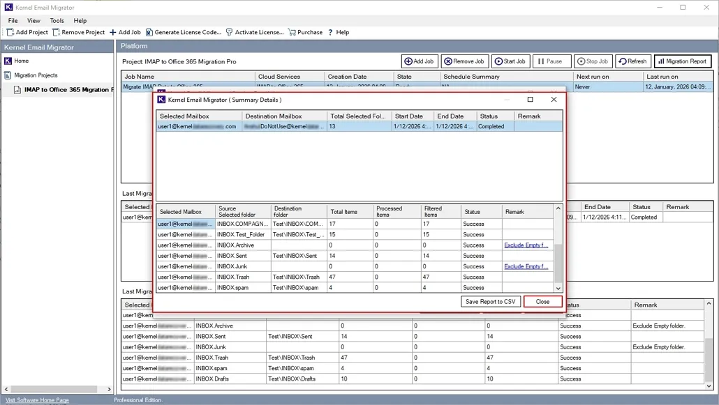 Close to end the application