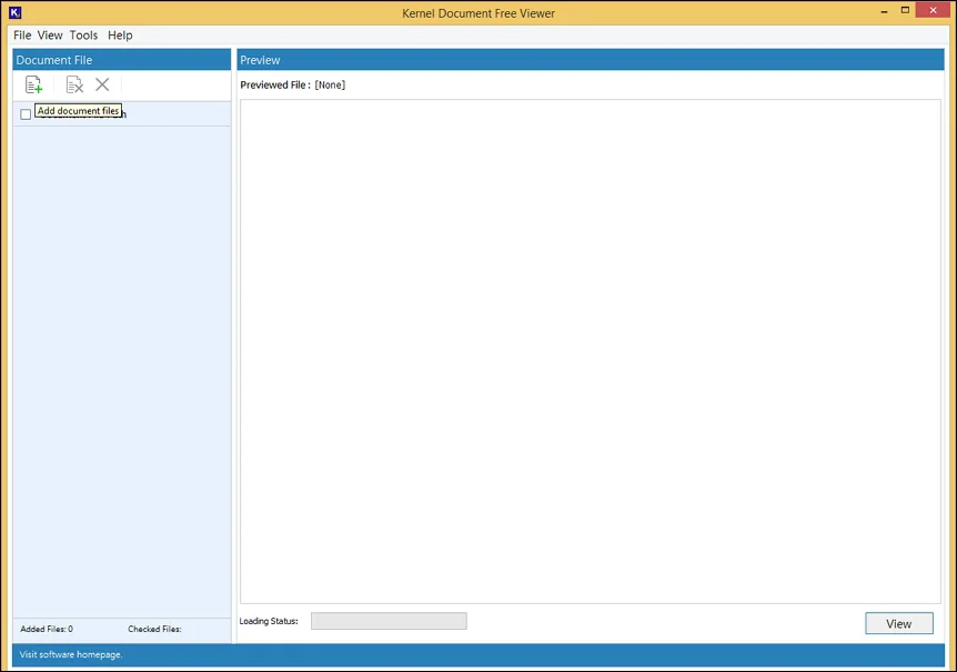 click on add file