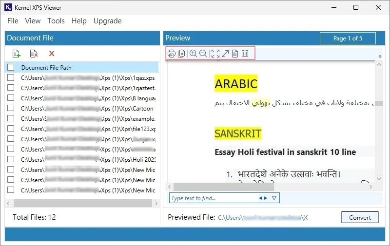 click to view its contents