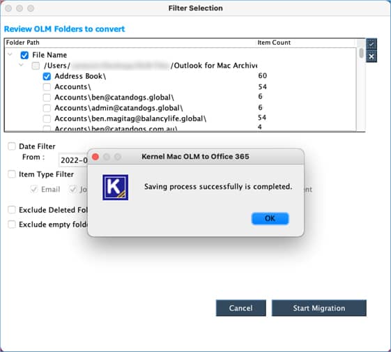 Import the PST file into Outlook