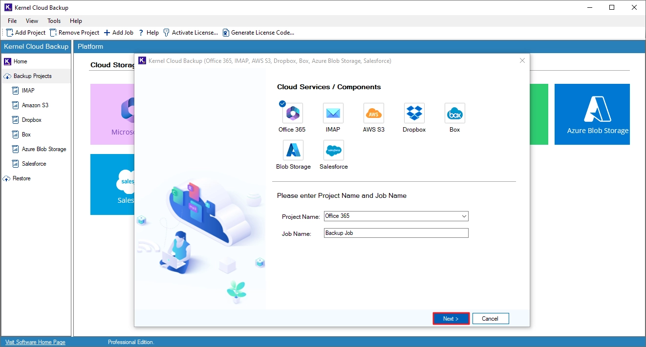 Backp Microsoft 365