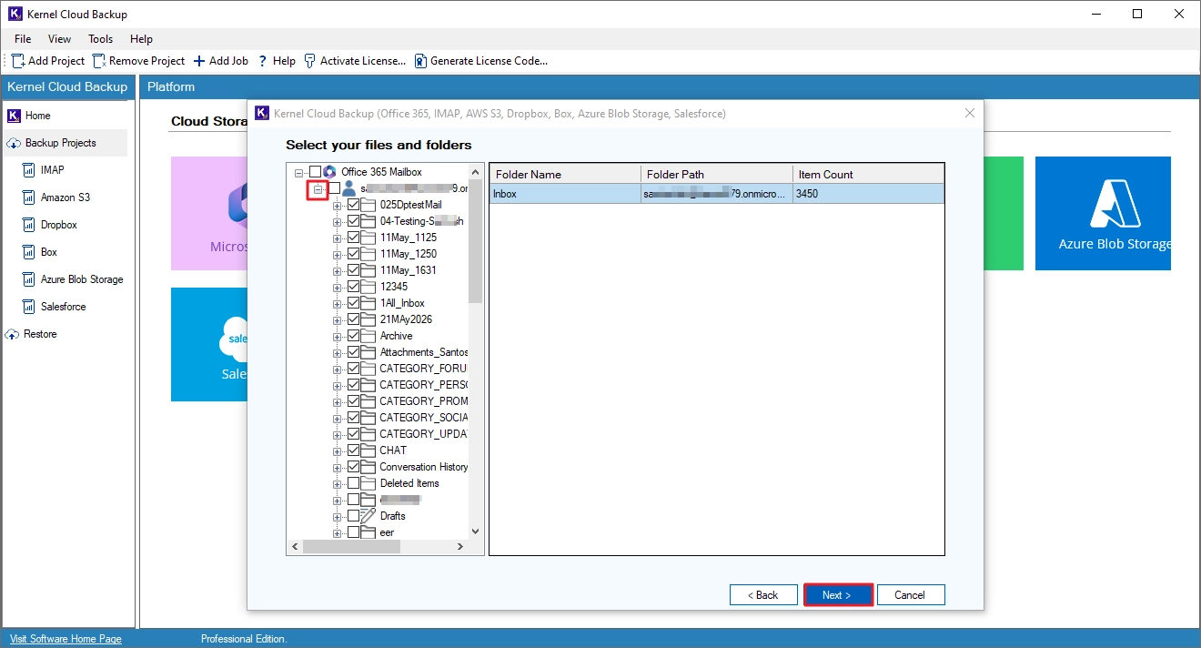 Backp Microsoft 365