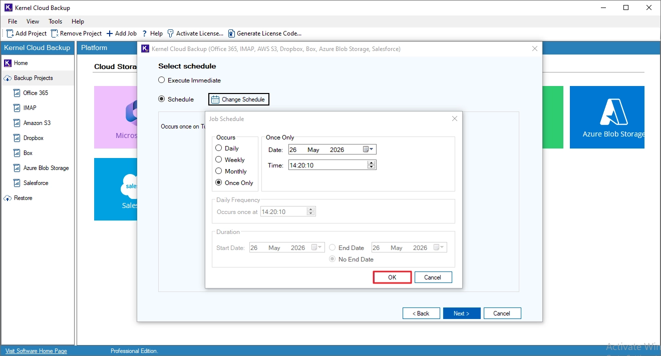 Backp Microsoft 365