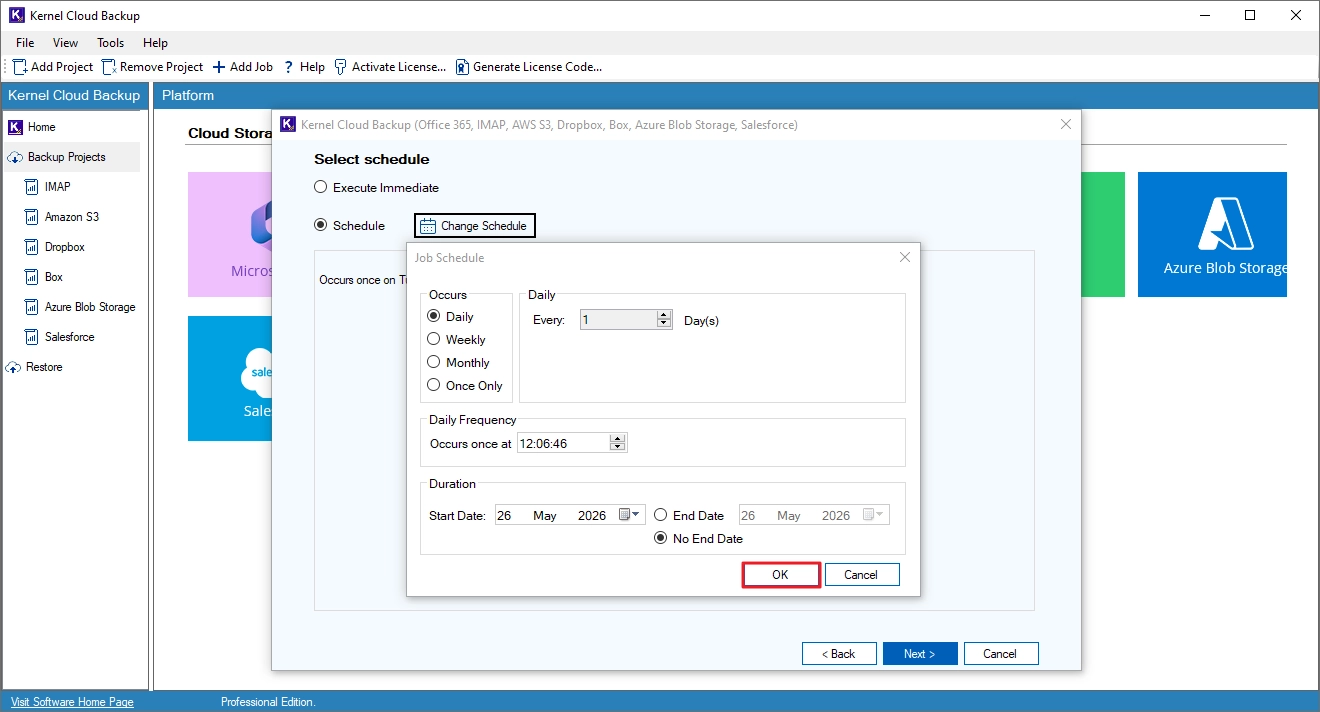 Backp Microsoft 365