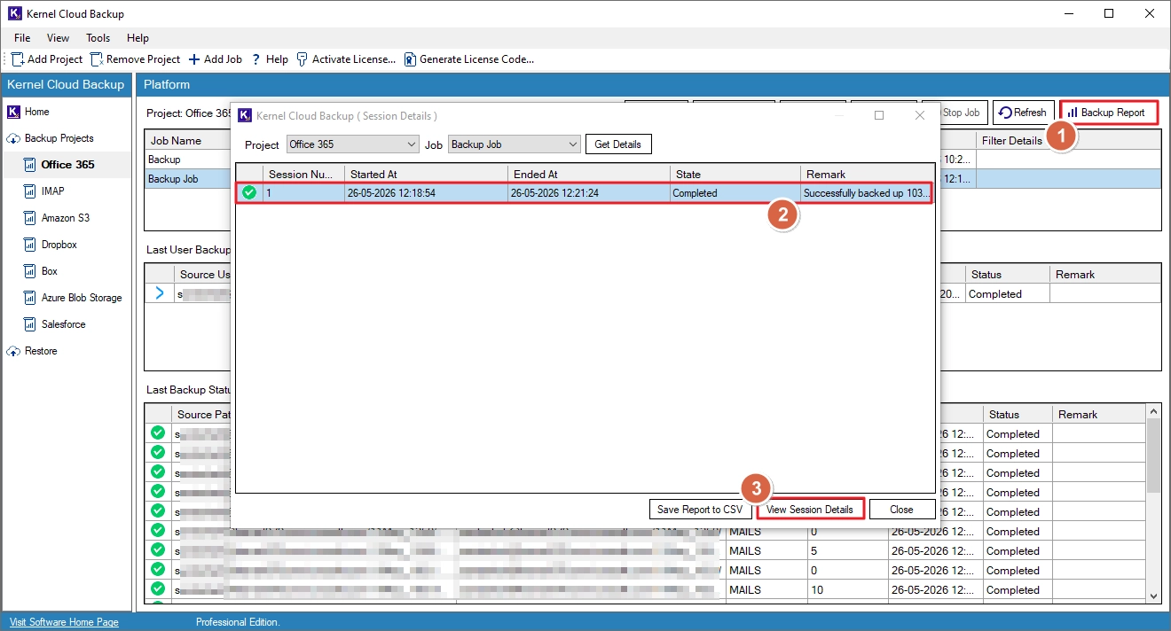 Backp Microsoft 365