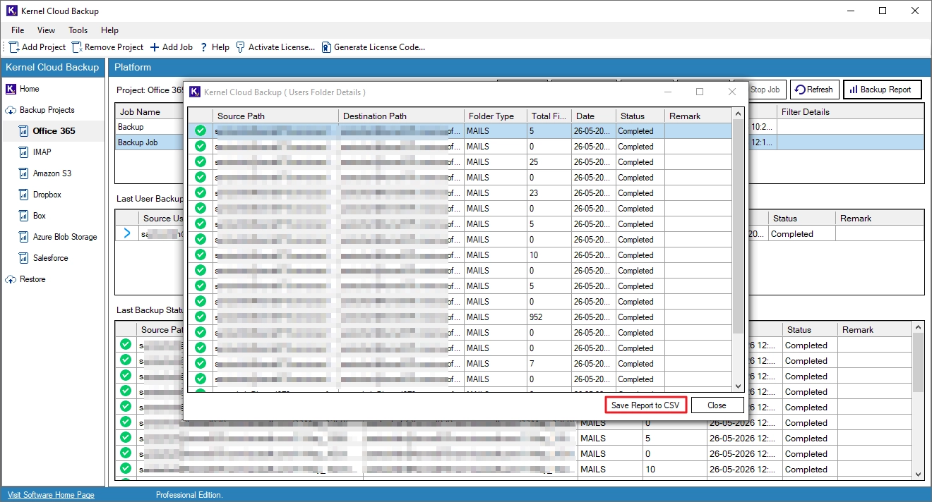 Backp Microsoft 365