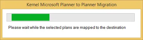 Source will begin mapping to the Destination tenant