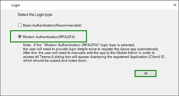 Modern Authentication