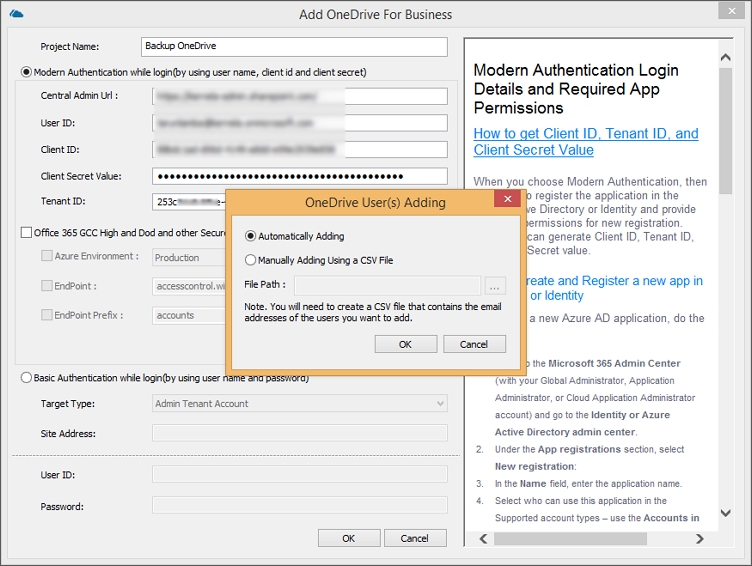 select users addition