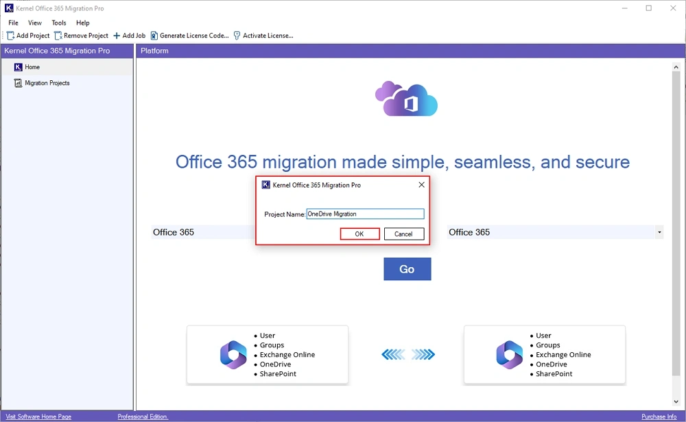 one drive migration
